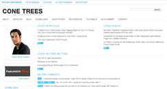 Desktop Screenshot of conetrees.com